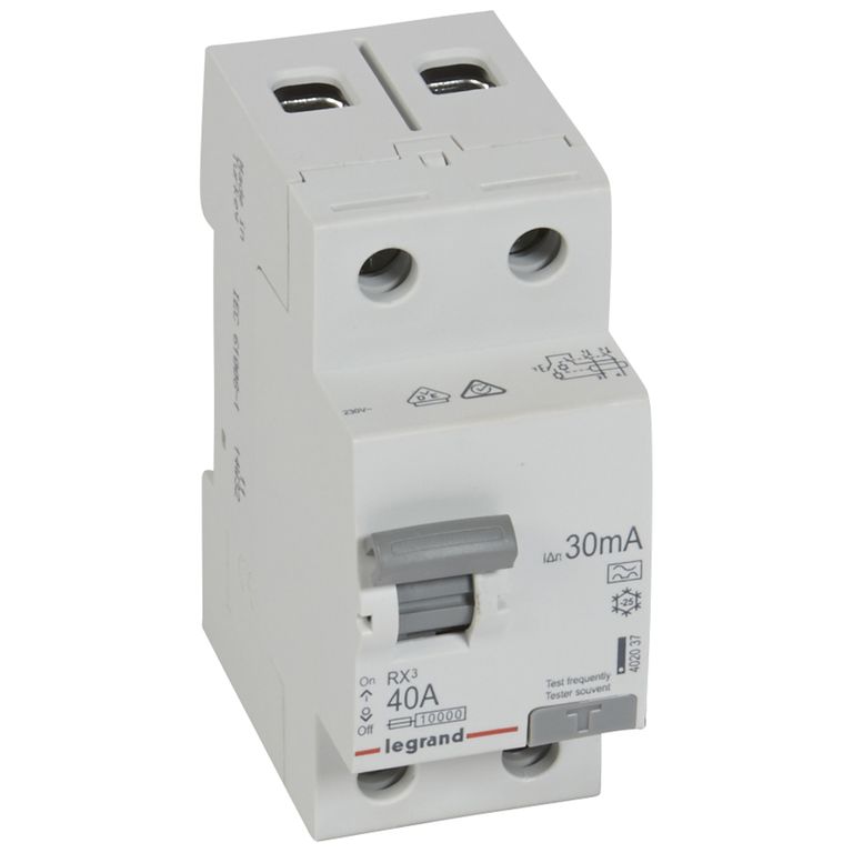 Выключатель дифференциального тока (ВДТ, УЗО) Legrand 402037