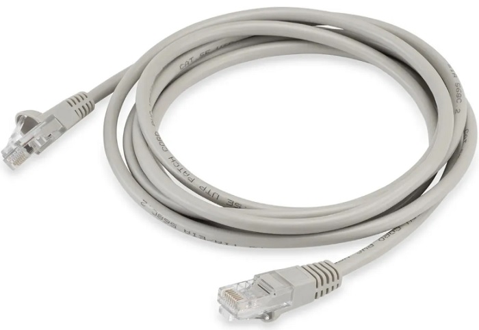 Кабель патч-корд U/UTP 5e кат. 2м Buro UTP-5E-2M-G-LSZH