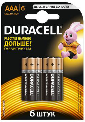 Батарейка Duracell LR03 Basic
