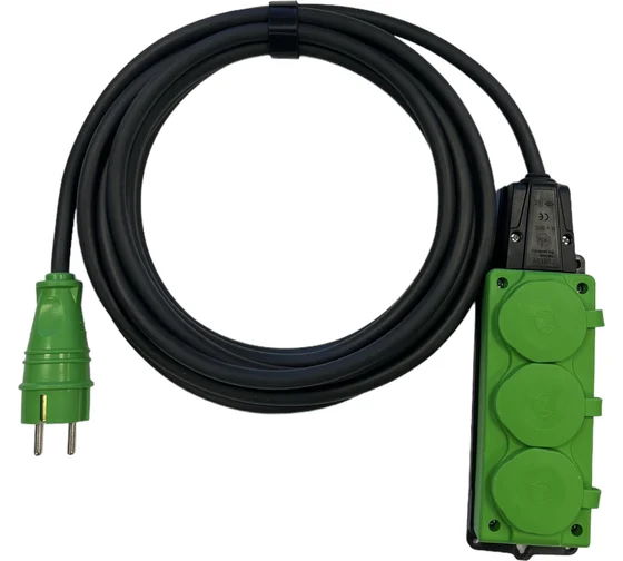 Удлинитель силовой iTOK i-CONNECT-COLOR-SU-PVS-315-3-54-10-GREEN