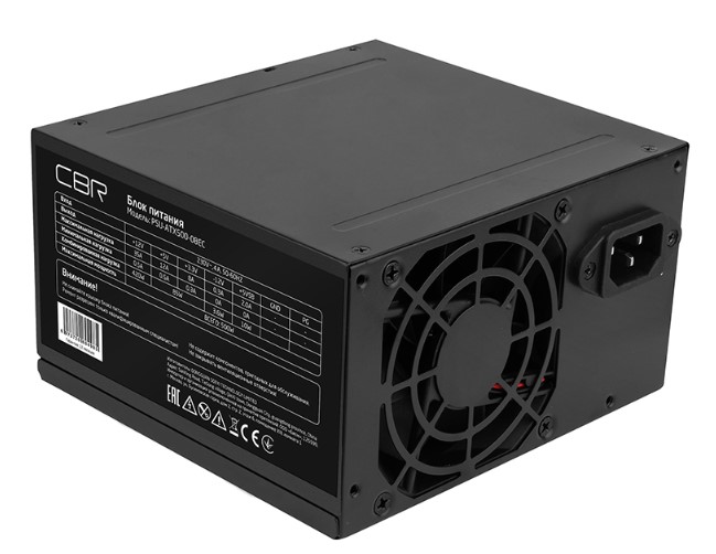 Блок питания ATX CBR PSU-ATX500-08EC