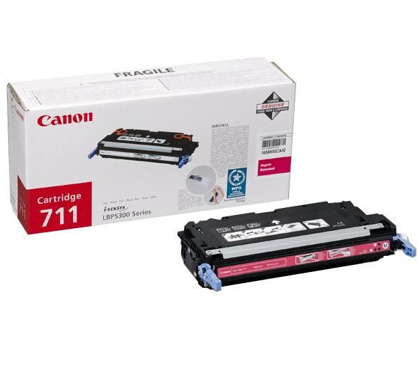 Тонер-картридж Canon 711M Пурпурный