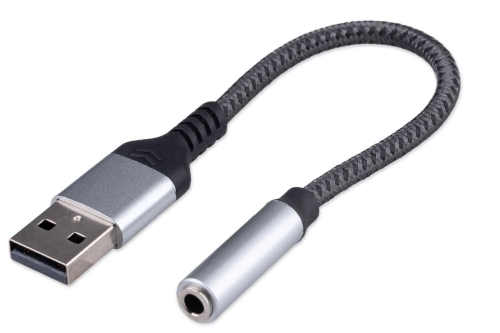 Переходник Cablexpert CCA-UM3.5F-AL