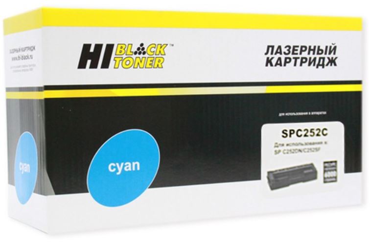 Тонер-картридж Hi-Black HB-SPC252C Голубой
