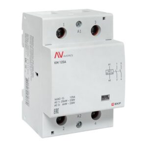 Контактор модульный EKF km-av-3-125-20-230V