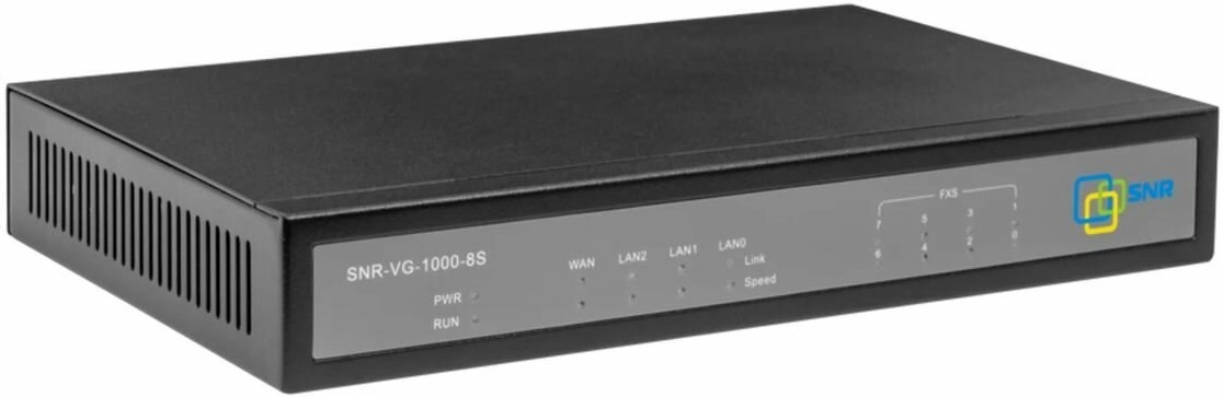 Шлюз VoiceIP SNR SNR-VG-1000-8S