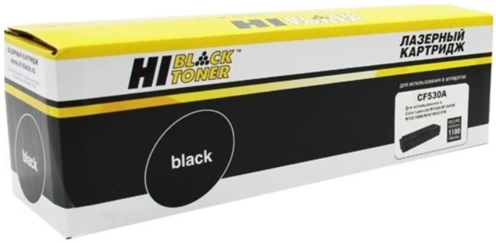 Тонер-картридж Hi-Black HB-CF530A Черный