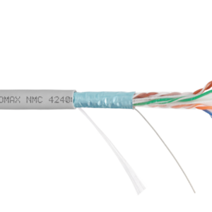 Кабель витая пара F/UTP 6 кат. 4 пары NikoMax NMC 4240A-GY