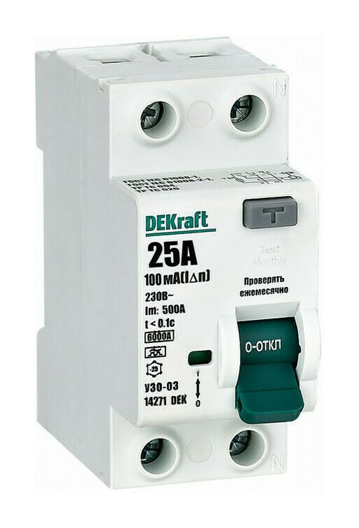 УЗО DEKraft 14271DEK