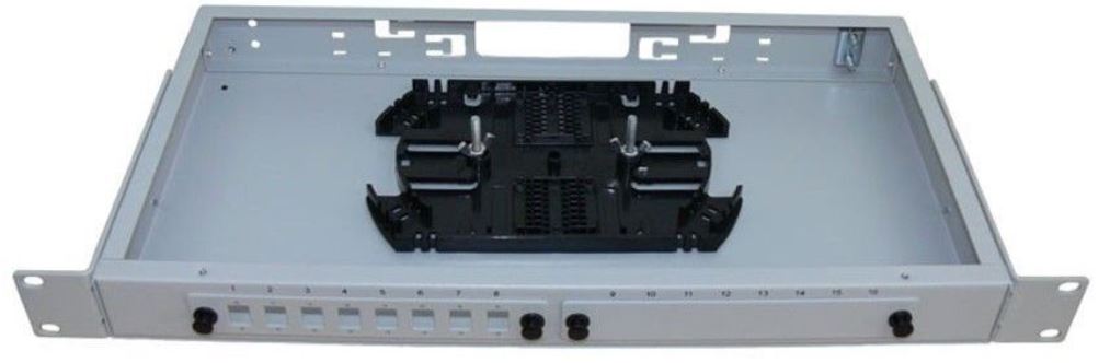 Кросс оптический стоечный Vimcom СКРУ-1U19-A8-LC-(4AD-DLC-MM+8PT-MM50(ОМ4)-LC-1)