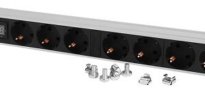 Блок розеток 19", 7 розеток ЦМО R-32-7S-Am-440-K