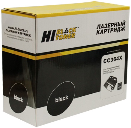 Тонер-картридж Hi-Black HB-CC364X Черный