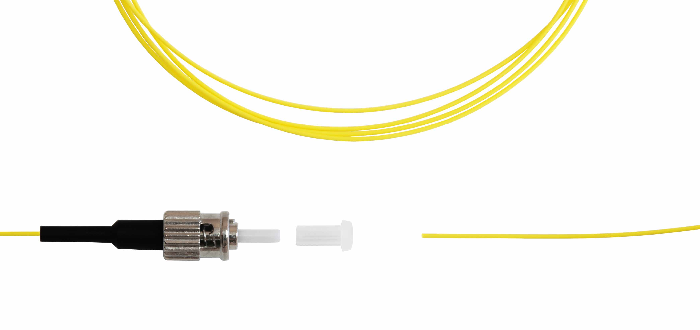 Пигтейл TELCORD ШОС-0.9-PT-ST/U-SM-1.5м-LSZH-YL