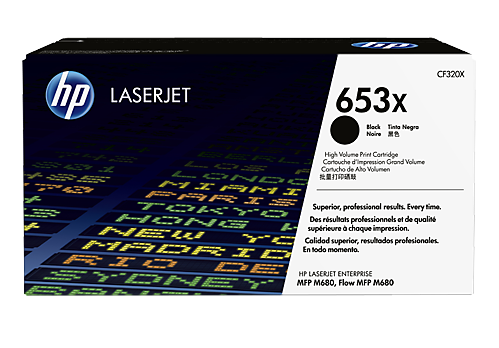 Тонер-картридж HP 653X Черный