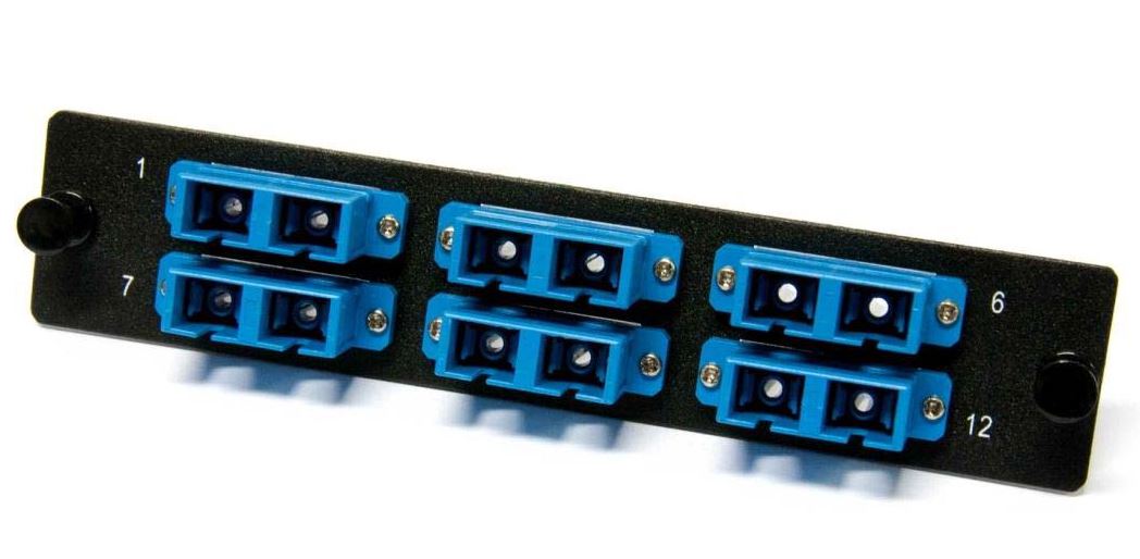 Панель Hyperline FO-FPM-W120H32-12LC-BL