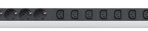 Блок розеток 19", 10 розеток Cabeus PDU-32-10S-10C19-8C13-B-T