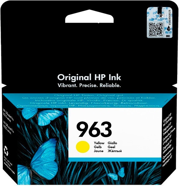 Тонер-картридж HP 963 Желтый