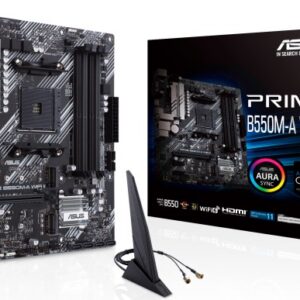 Материнская плата ASUS PRIME B550M-A WIFI II, AM4, AMD B550, mATX