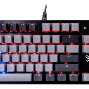 Механическая клавиатура A4Tech Bloody B828N, USB, Черный [B828N (GREY+BLACK)]