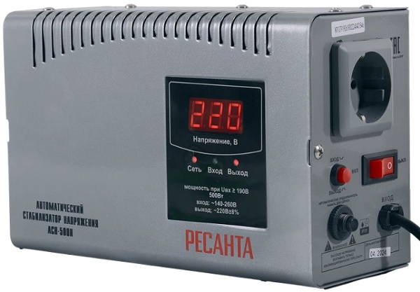 Стабилизатор Ресанта АСН-500 Н