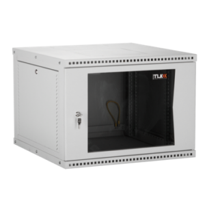 Шкаф настенный 19", 9U TLK TWI-096045-R-P-GY