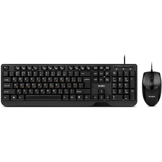 Клавиатура и мышь Sven KB-S330C Black USB