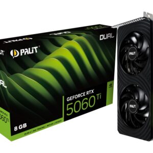Видеокарта Palit nVidia GeForce RTX 5060 TI, 8 ГБ GDDR7, [NE7506T019P1-GB2062D]