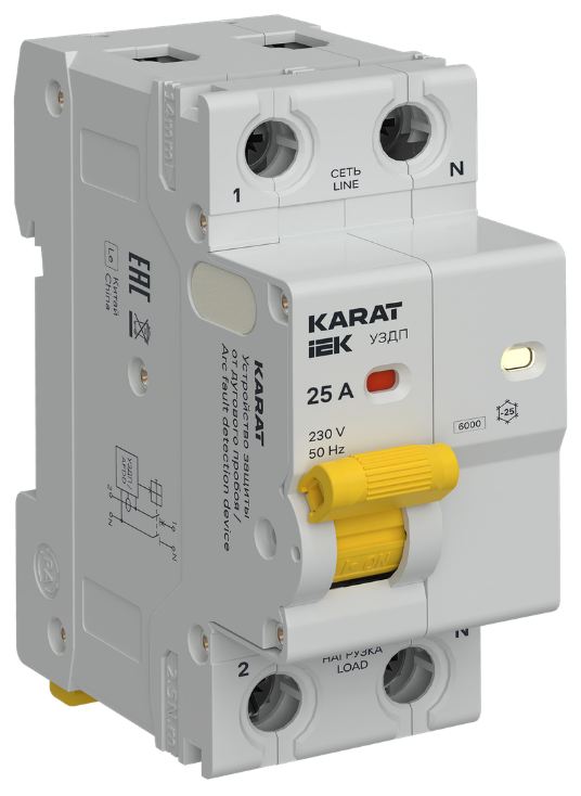 Устройство защиты от дугового пробоя IEK KA-DP10-1-025