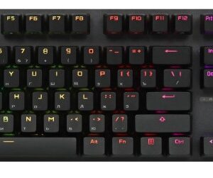 Механическая клавиатура ASUS XA14 ROG STRIX SCOPE II X, USB, Черный [90MP03XF-BKRA00]