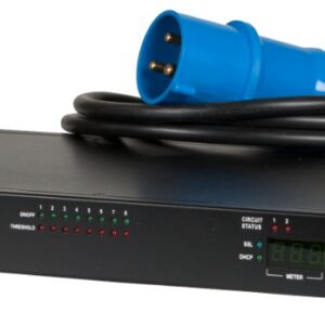 Блок розеток NikoMax TLK-RPI-PM-A08-M51-WC-BK