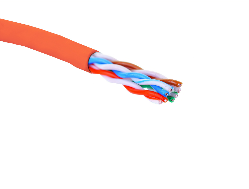 Кабель витая пара U/UTP 5 кат. 4 пары Eurolan 19C-U5-12RD-B305