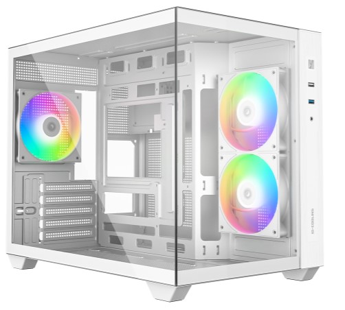 Корпус mATX ID-Cooling VIEW 500 ARGB WH