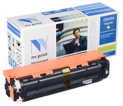Тонер-картридж NVP NV-CE322AY Желтый