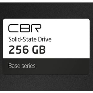 SSD накопитель 256 ГБ CBR SSD-256GB-2.5-BS24b, SATA III, [SSD-256GB-2.5-BS24b]