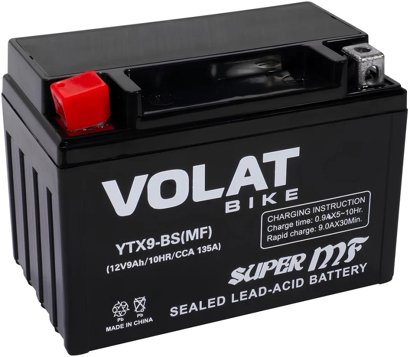Батарея VOLAT YTX9-BS(MF)Volat