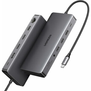 Док-станция UGREEN Revodok Pro 313 13-in-1 Triple Display Docking Station