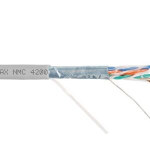 Кабель витая пара F/UTP 5e кат. 4 пары NikoMax NMC 4200A-GY