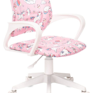 Кресло детское Бюрократ BUROKIDS 1 W-UNICORN