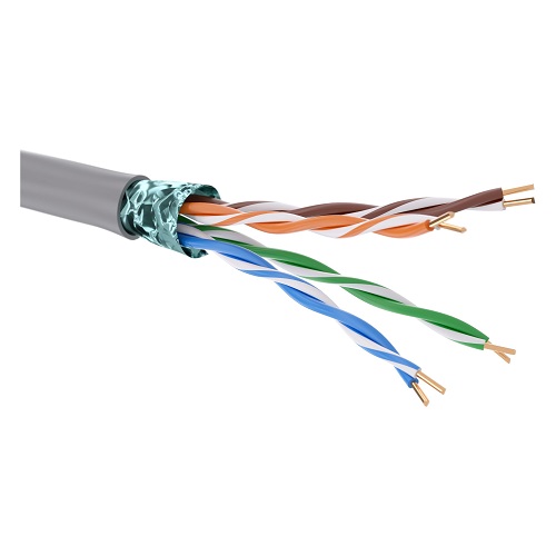 Кабель витая пара F/UTP 5e кат. 4 пары DKC RN5EFUK01GY