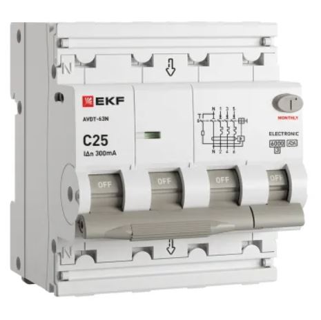 Автомат дифференциальный EKF D63N46EA25C300