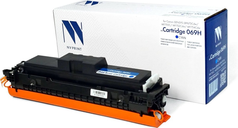 Тонер-картридж NVP NV-069HC Голубой