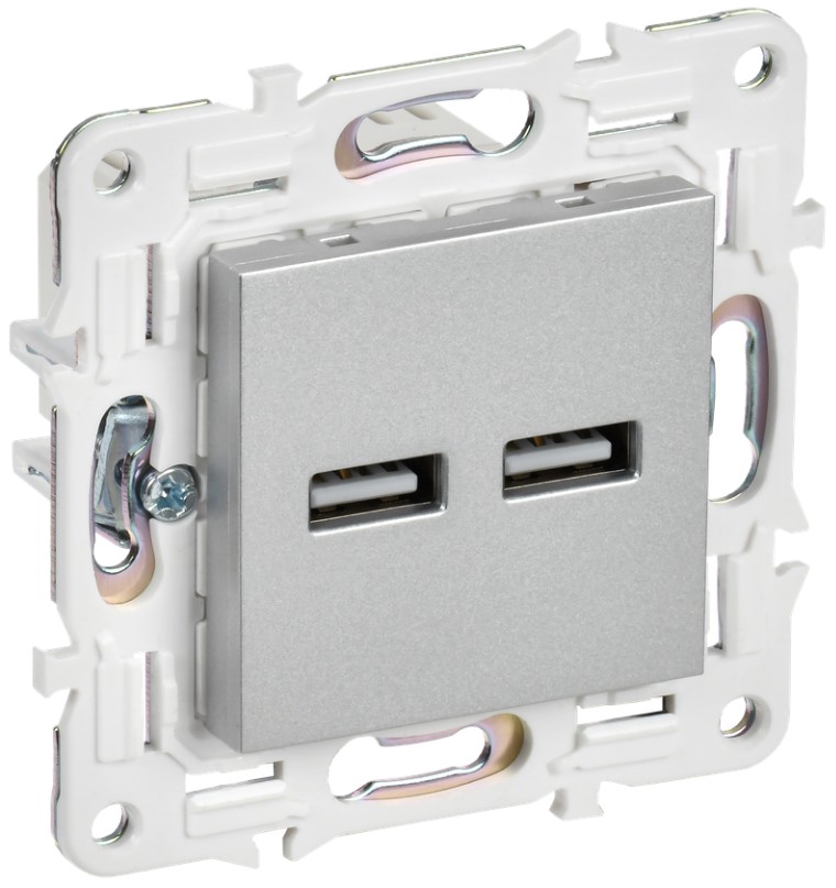 Розетка USB IEK SK-U21-D31-K23