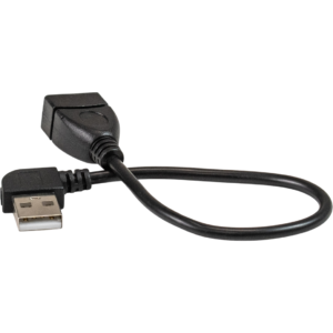 Кабель удлинительный USB A (M) - USB A (F), 0.15м, ExeGate EX-CC-USB2-AMAF-0.15L