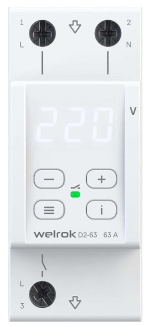 Реле напряжения Welrok 4660251140069