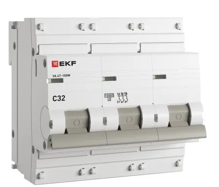 Автоматический выключатель EKF mcb47100m-3-32C-pro