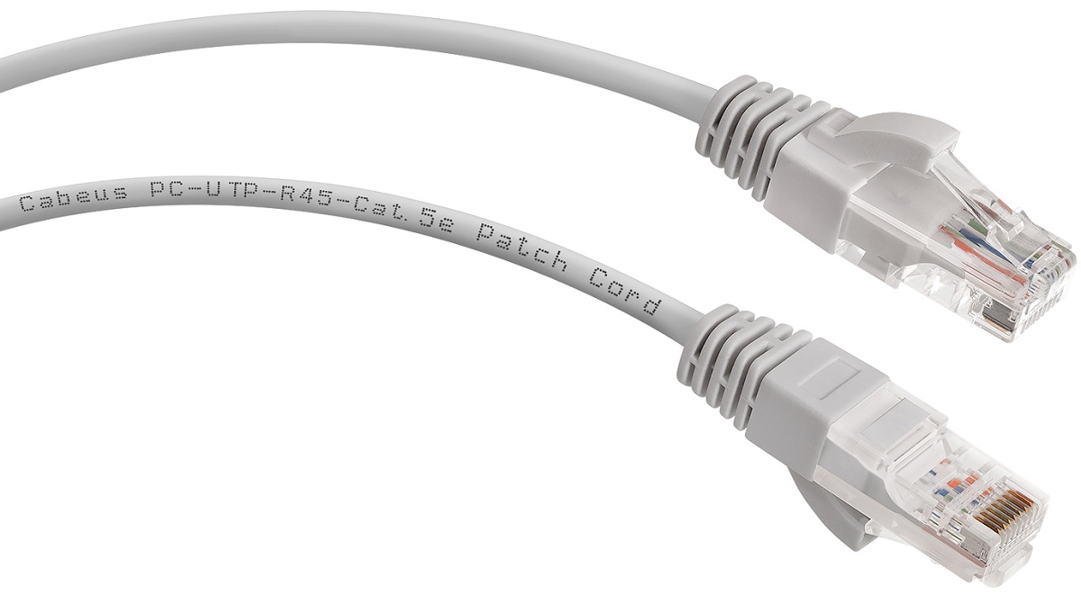 Кабель патч-корд U/UTP 5e кат. 15м Cabeus PC-UTP-RJ45-Cat.5e-15m-LSZH