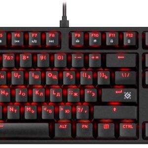 Механическая клавиатура Defender Quest GK-596 RU, USB, Черный [45596]