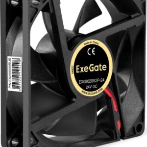 Вентилятор для корпуса Exegate 24В DC EX08020S2P-24