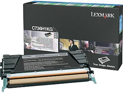 Тонер-картридж Lexmark C736H1KG Черный