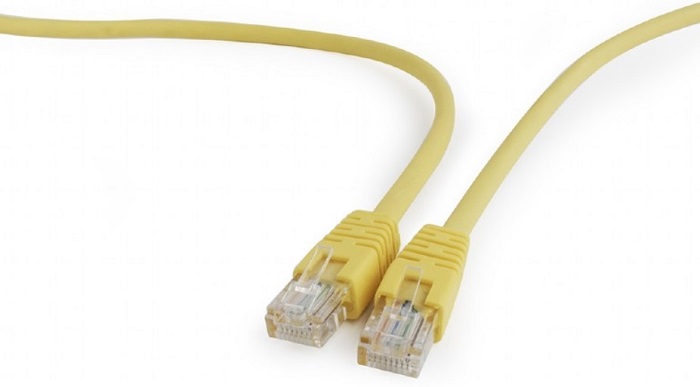 Кабель патч-корд U/UTP 5e кат. 2м Cablexpert PP12-2M/Y